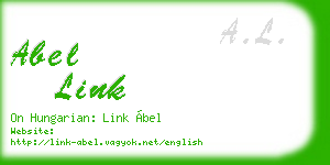 abel link business card